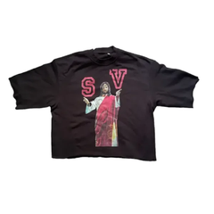 Saint Vanity Jesus Graphic Tee - Oversized Boxy Fit