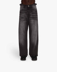 FADED BLACK DENIM