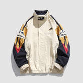 Colorblock Embroidered Jacket