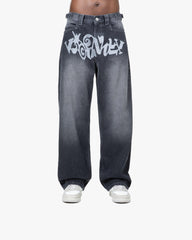 HAVOC DENIM GREY / WHITE