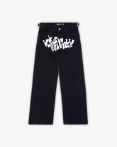 HAVOC DENIM BLACK / WHITE