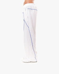 TRACK PANTS WHITE