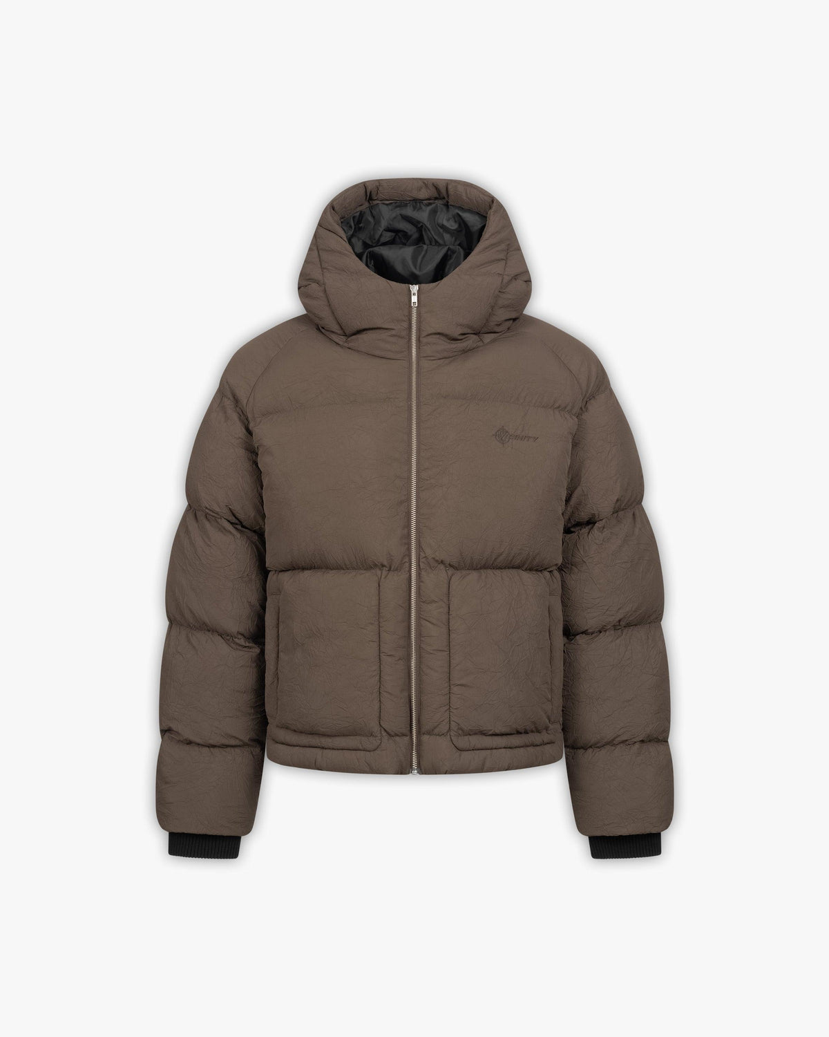 PUFFER JACKET BROWN