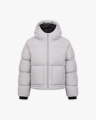 PUFFER JACKET LIGHT GREY