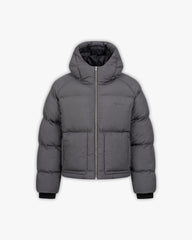 PUFFER JACKET DARK GREY