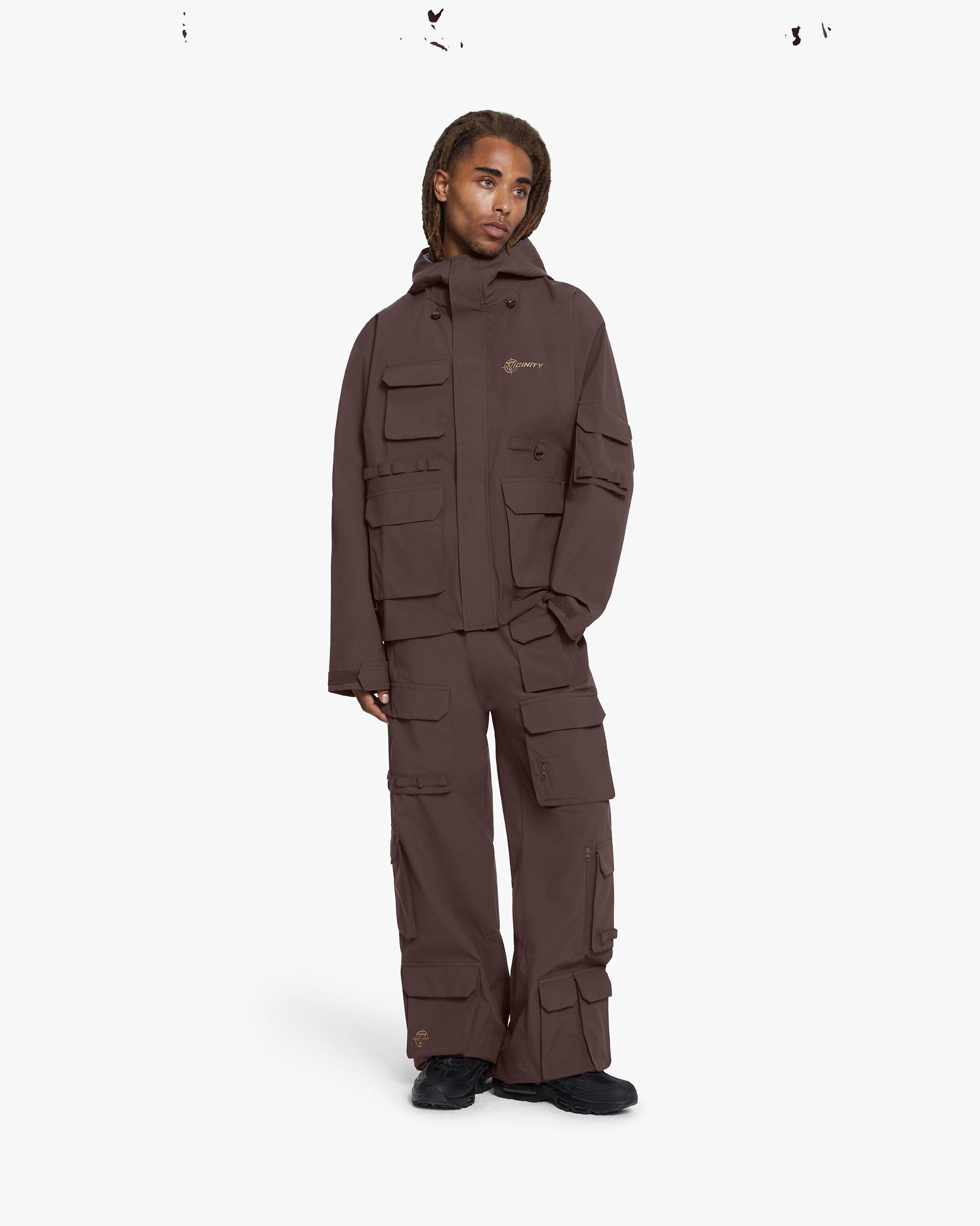 WINDBREAKER BROWN