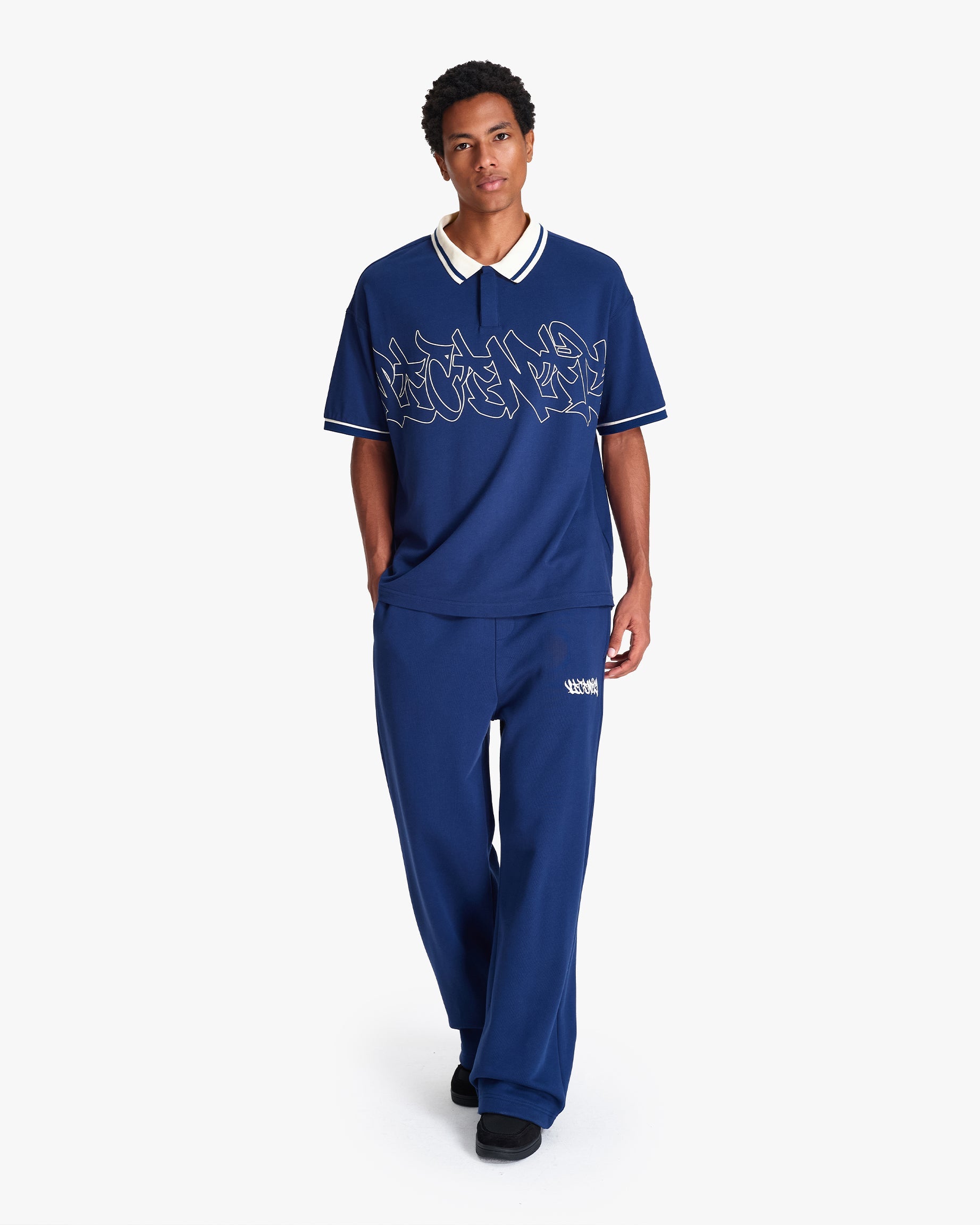GRAFFITI POLO BLUE
