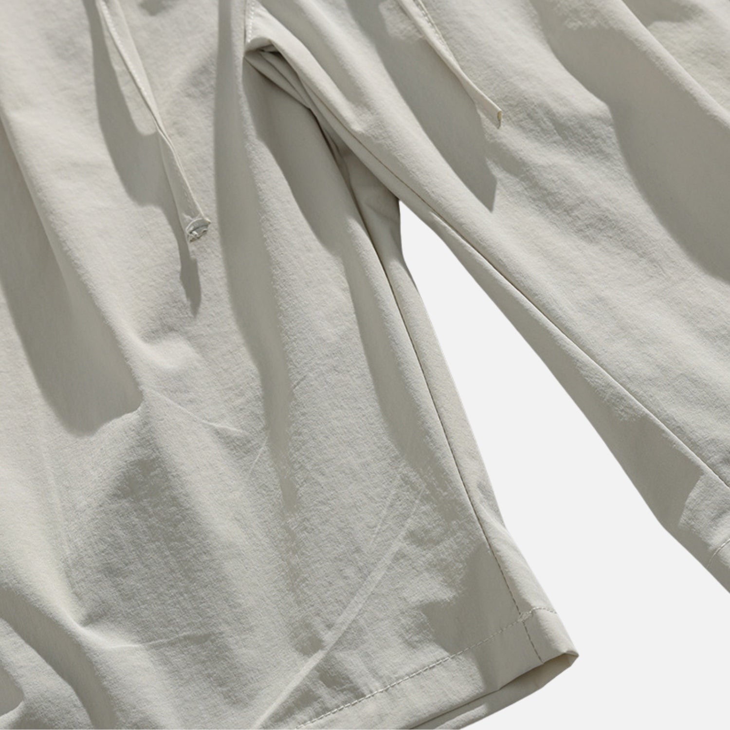 Deconstructed Embroidered Cargo Shorts