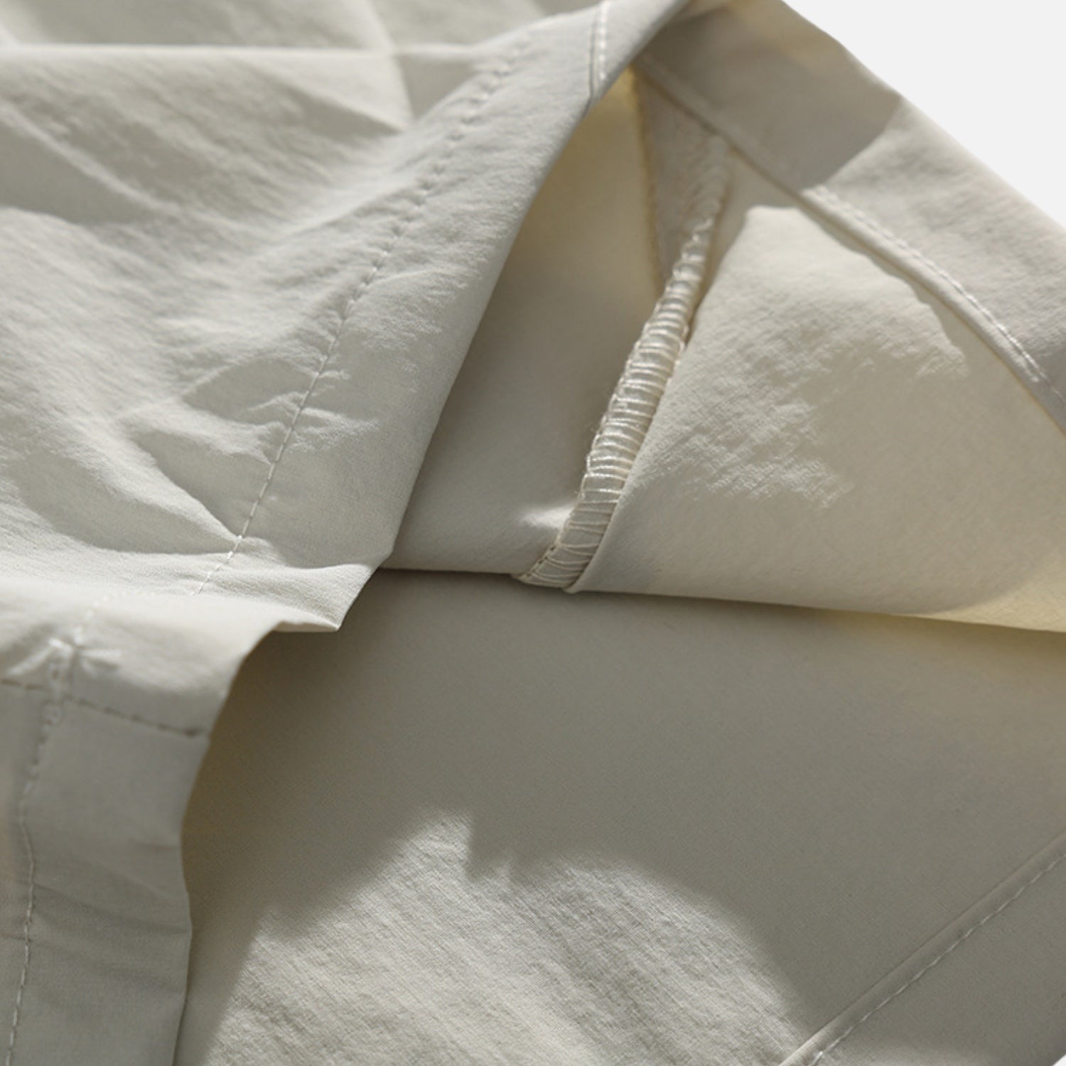 Deconstructed Embroidered Cargo Shorts