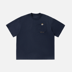 Retro Embroidery Cotton T-Shirt