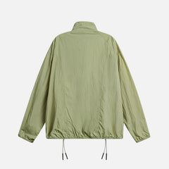Vintage Athletic Stand-Collar Jacket