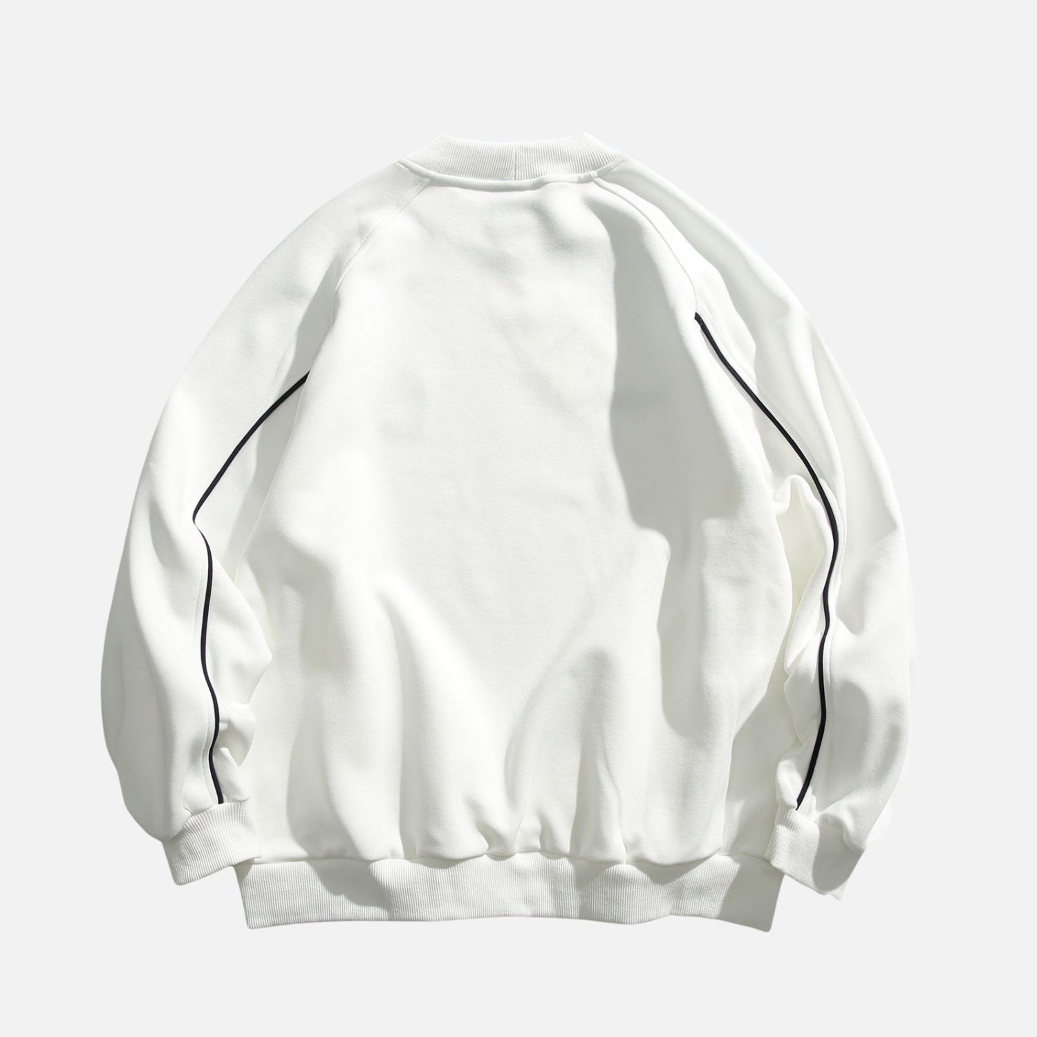 Japanese Colorblock Crewneck Sweatshirt