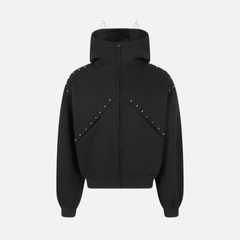 Beaded “Cat Ear” Hoodie