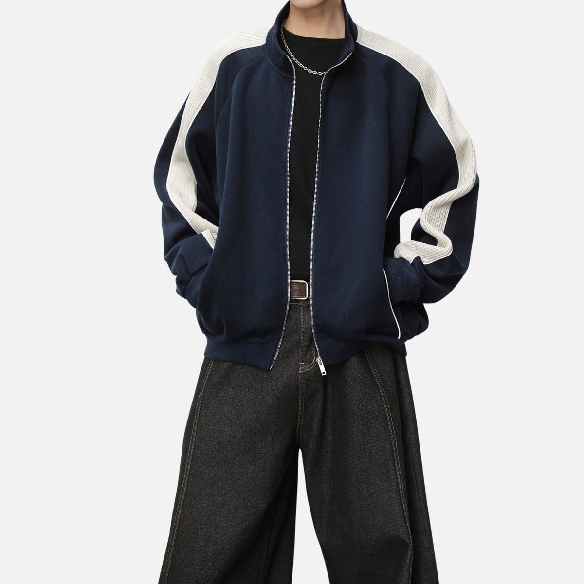 Heavyweight Raglan Zip-Up Jacket