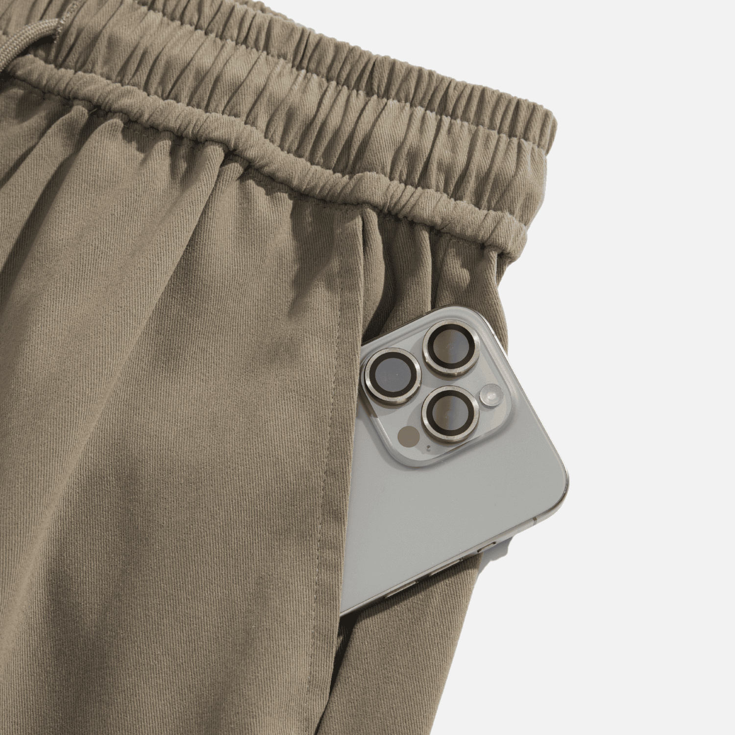Letter Embroidery Cargo Shorts