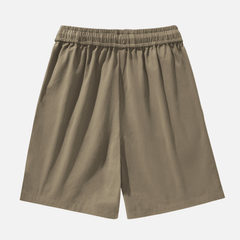 Letter Embroidery Cargo Shorts