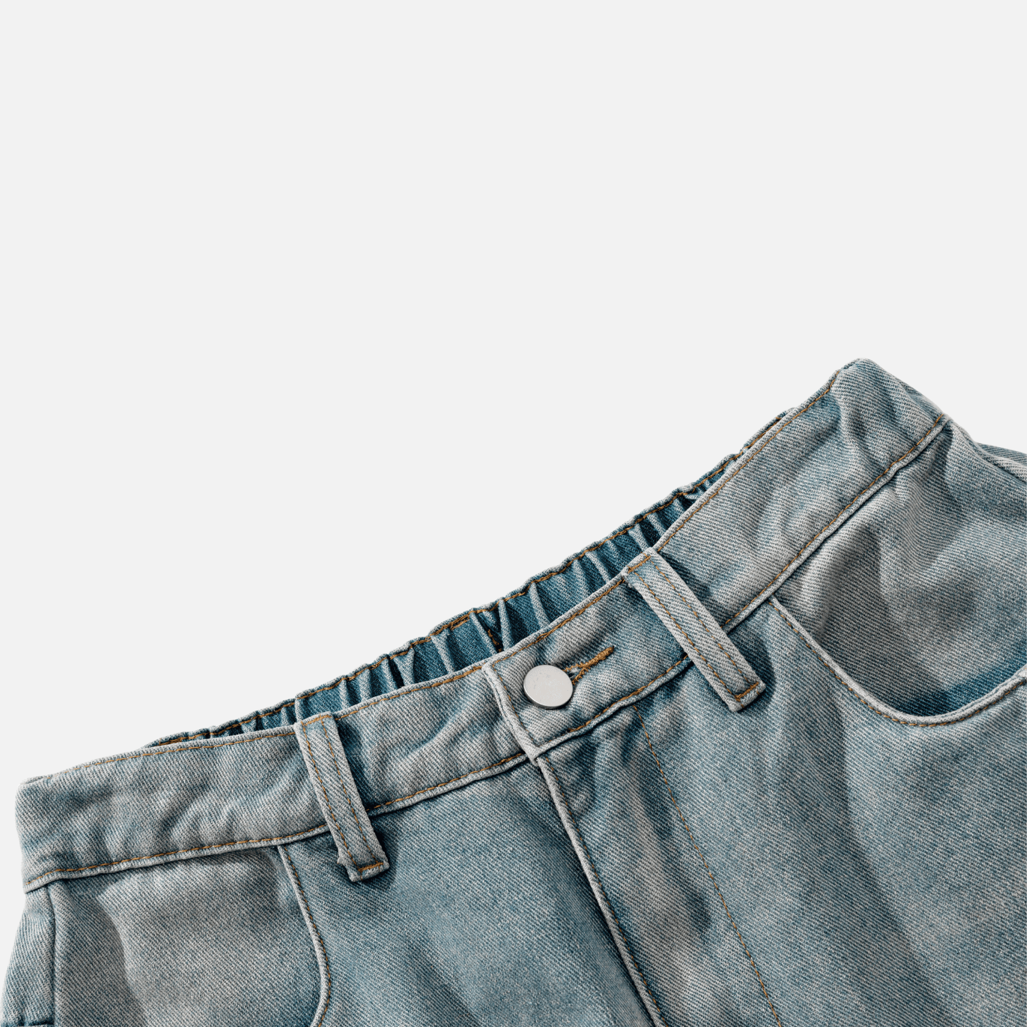 Vintage Washed Baggy Jeans