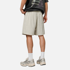 Colorblock Double-Waist Shorts