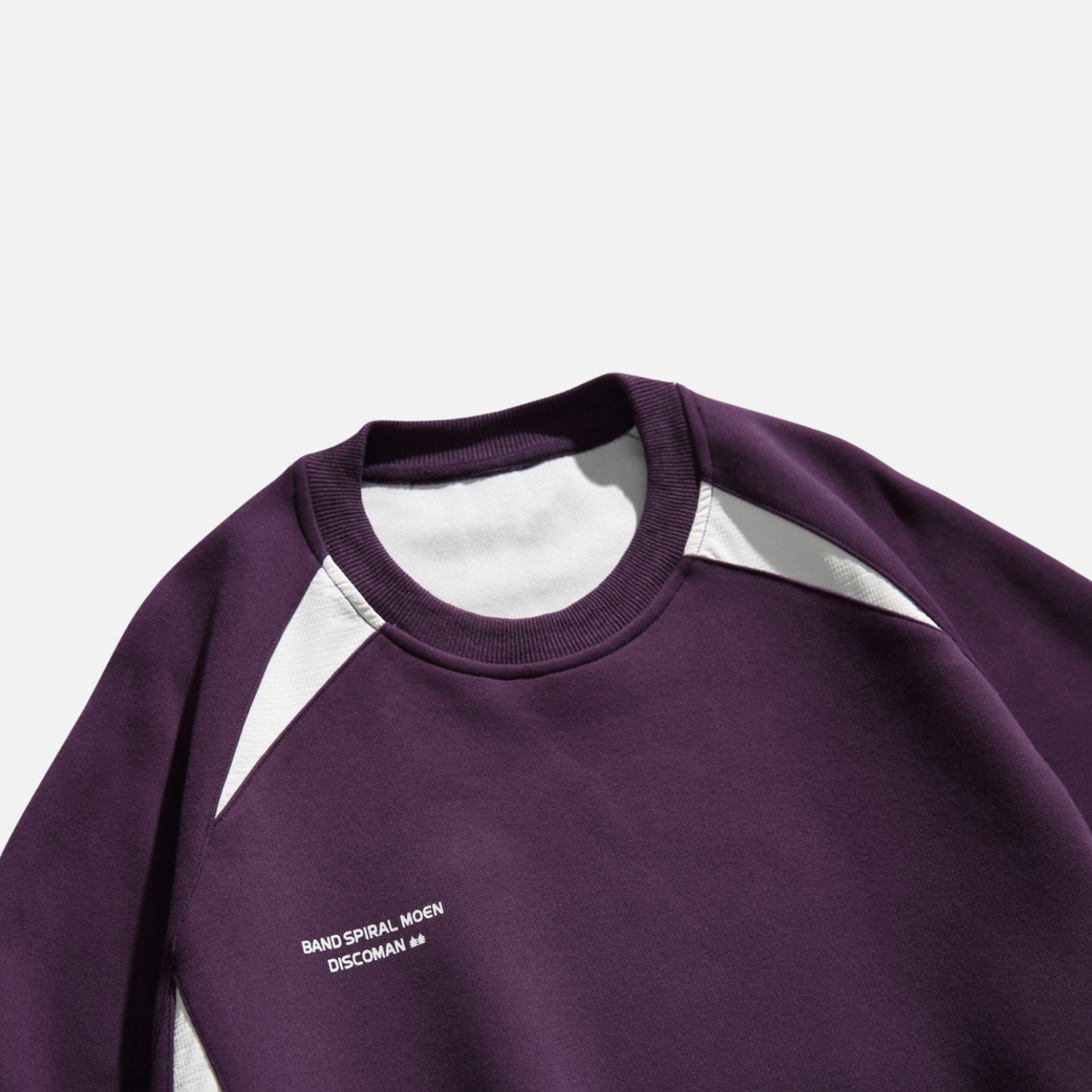 Colorblock Patchwork Crewneck Sweatshirt
