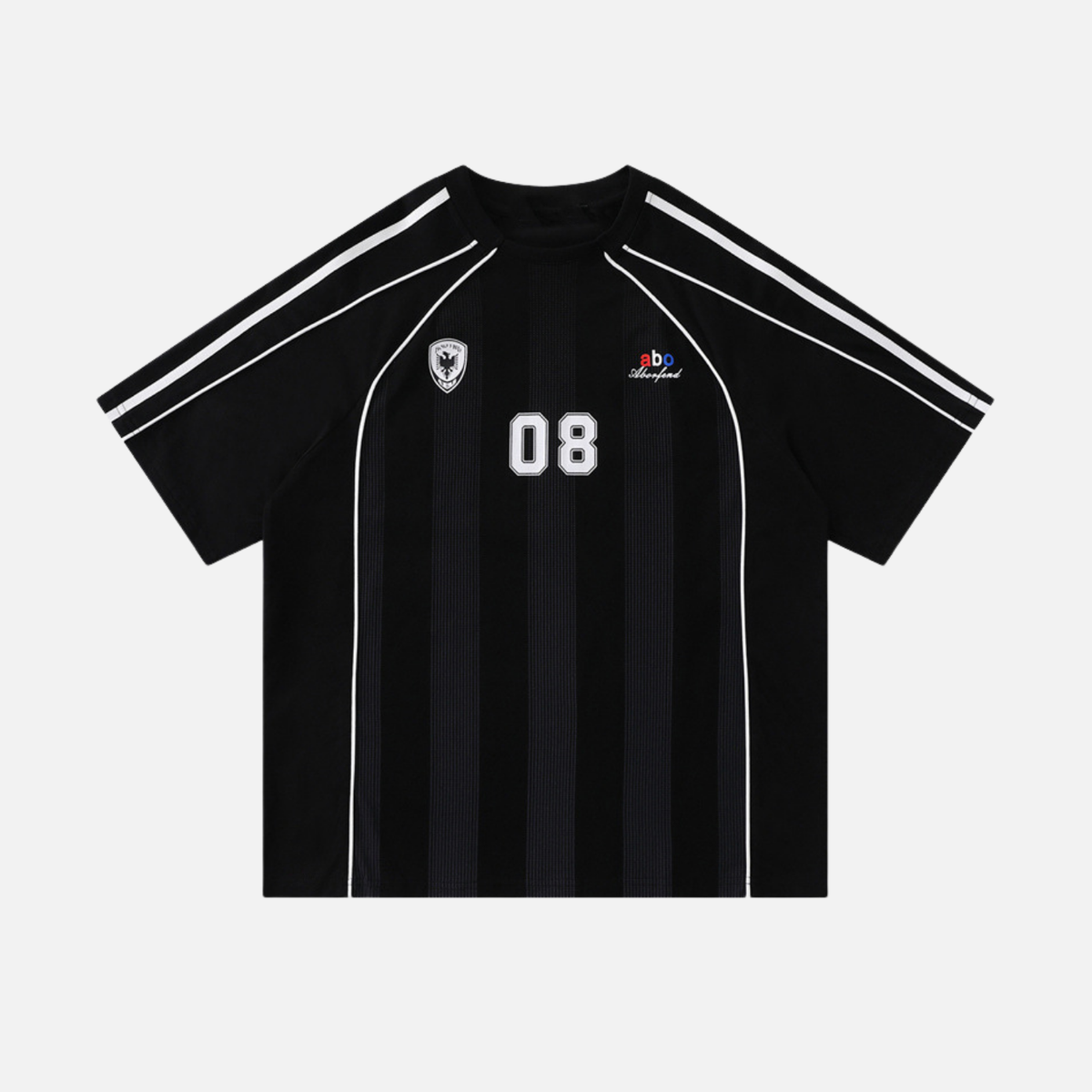 Retro Stripe Raglan Tee