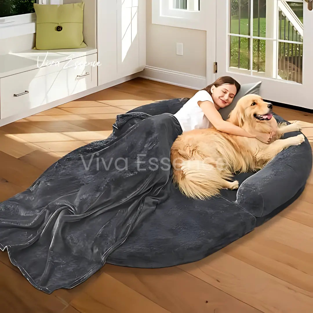 The Human Dog Bed: A Sofa for You & Your Pet