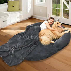 The Human Dog Bed: A Sofa for You & Your Pet