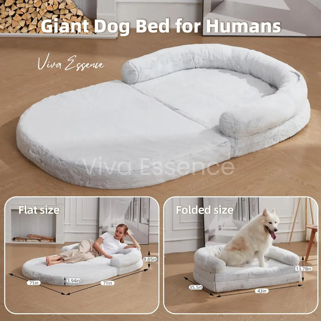 The Human Dog Bed: A Sofa for You & Your Pet