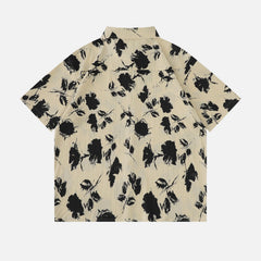 Vintage Floral Short Sleeve Shirt