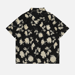 Vintage Floral Short Sleeve Shirt