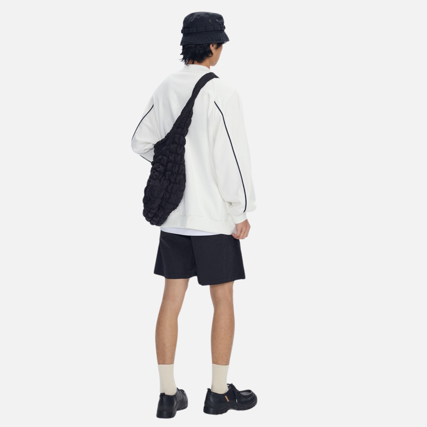 Japanese Colorblock Crewneck Sweatshirt