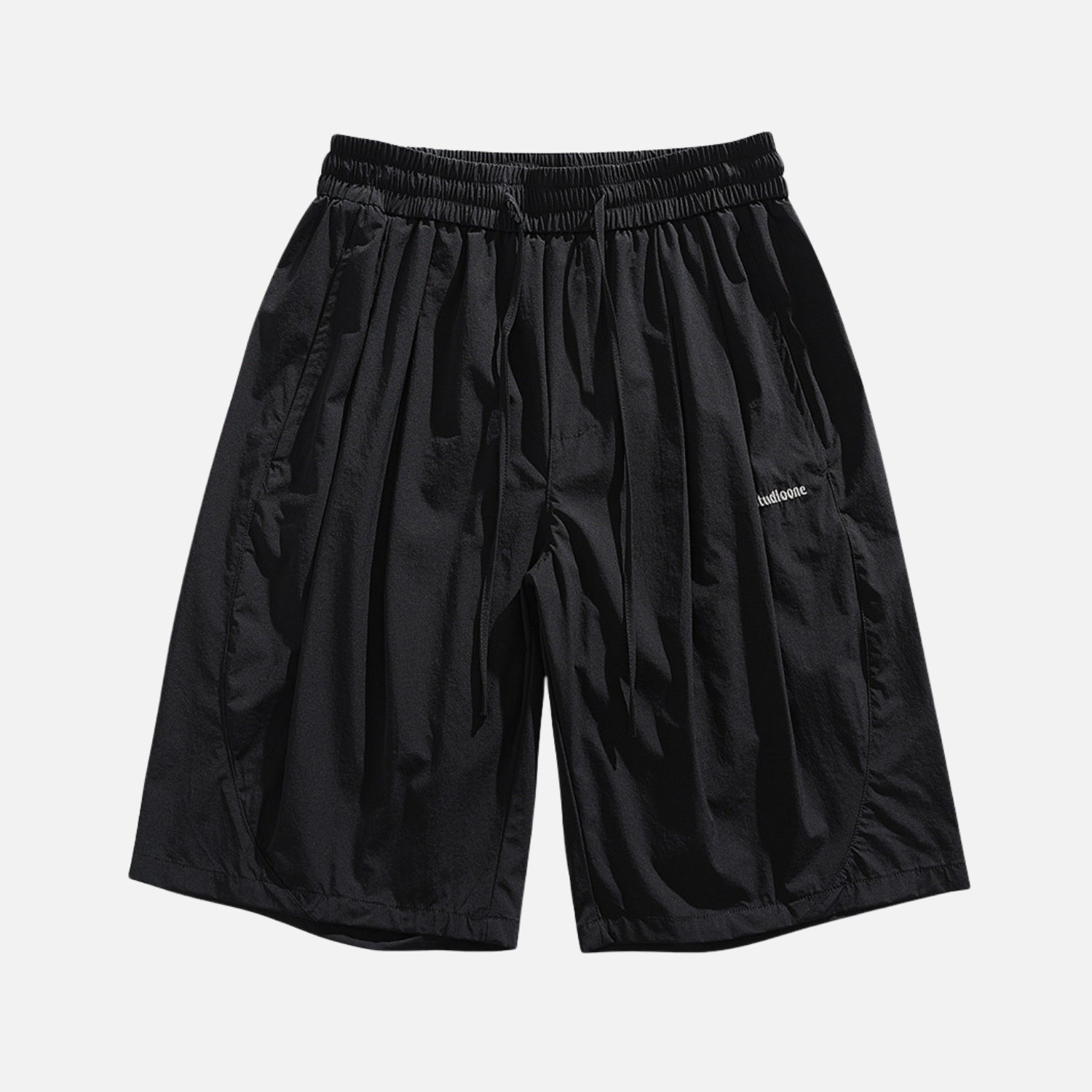 Deconstructed Embroidered Cargo Shorts