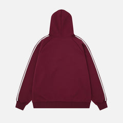 Vintage Colorblock Raglan Hoodie