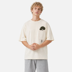 Creative Tree Embroidered Graphic Tee