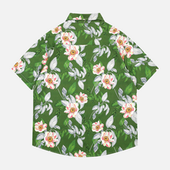 Floral Print Hawaiian Shirt