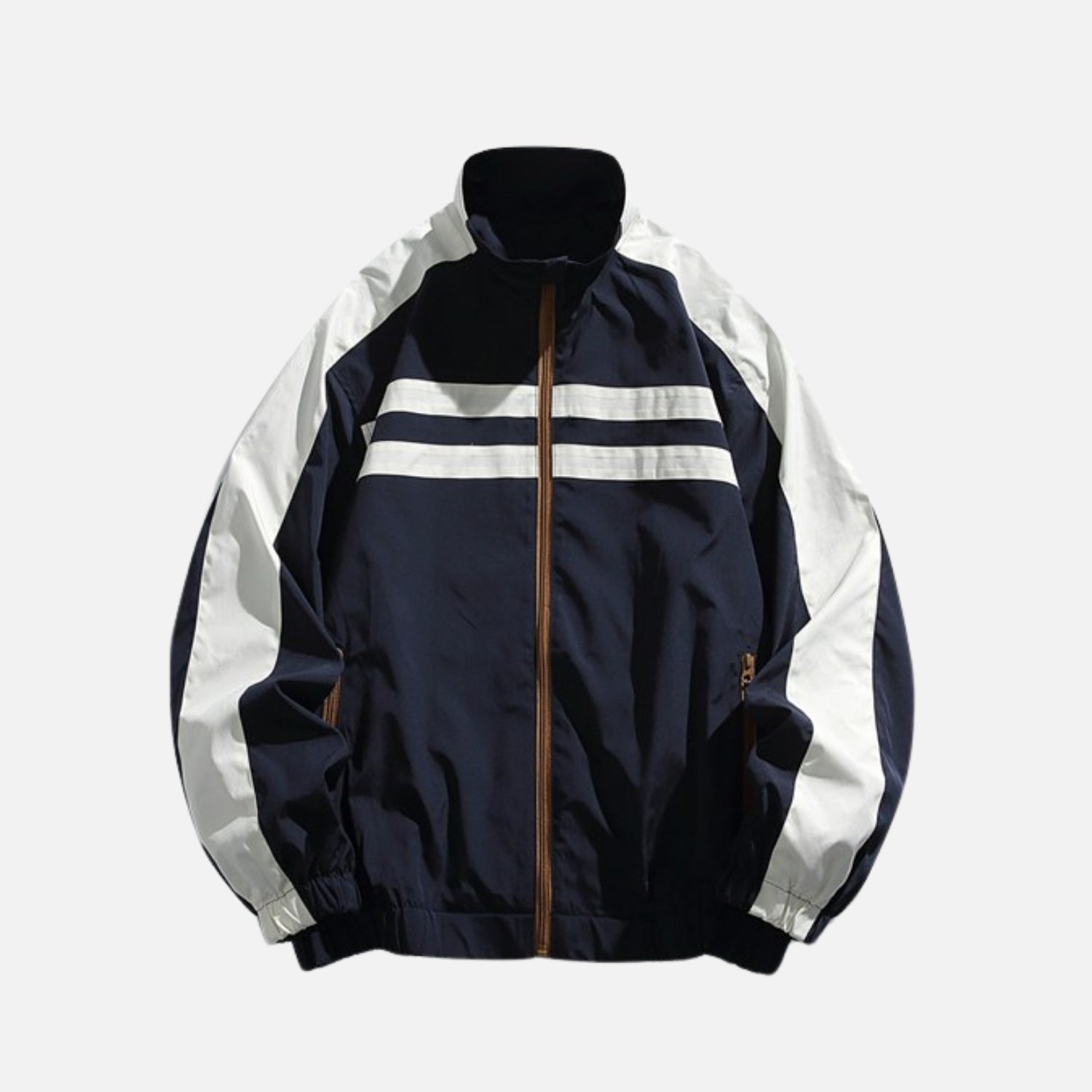 Vintage Varsity Colorblock Track Jacket