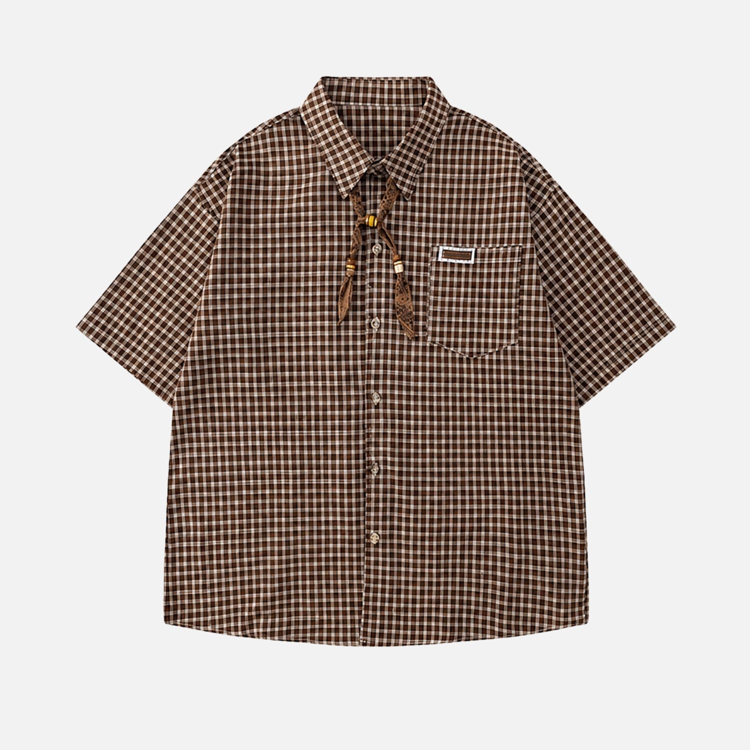 Dopamine Plaid Polo Shirt