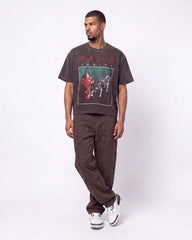 Saint Vanity Dalmatian Tee Vintage Black