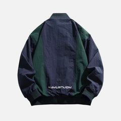 Vintage Colorblock Half-Zip Sweatshirt
