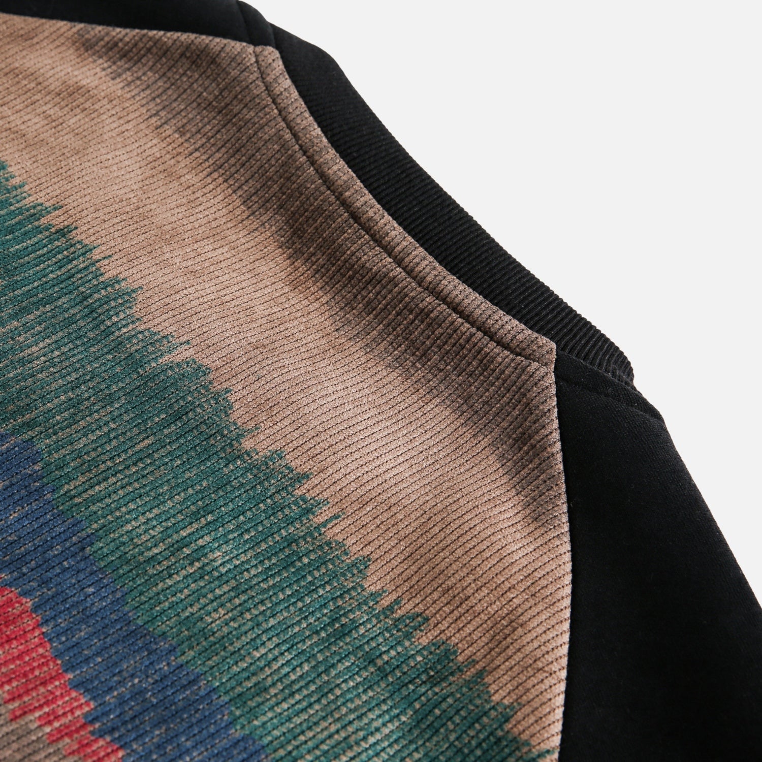 Vintage Gradient Colorblock Sweatshirt