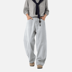 Vintage Washed Baggy Jeans