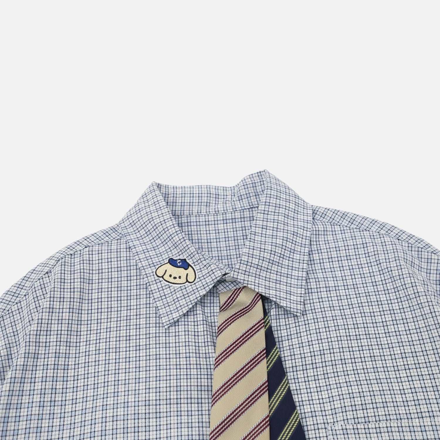 Preppy Plaid Short Sleeve Shirt