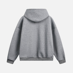 Heavyweight Colorblock Zip-Up Hoodie
