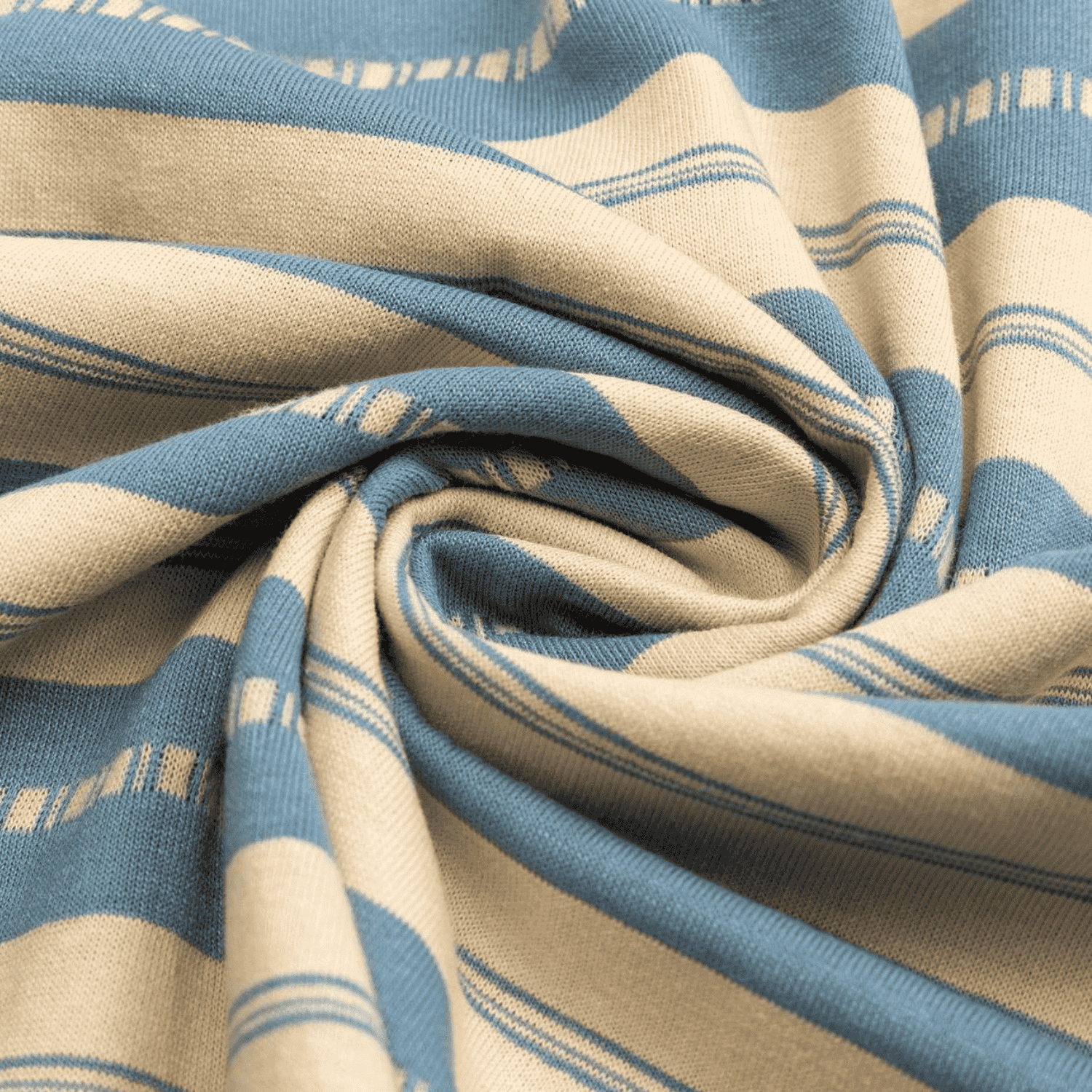Unique Striped Graphic Tee