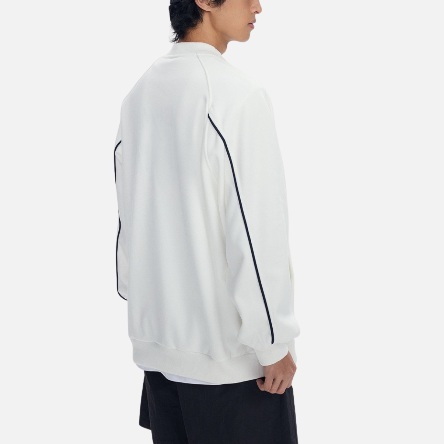 Japanese Colorblock Crewneck Sweatshirt