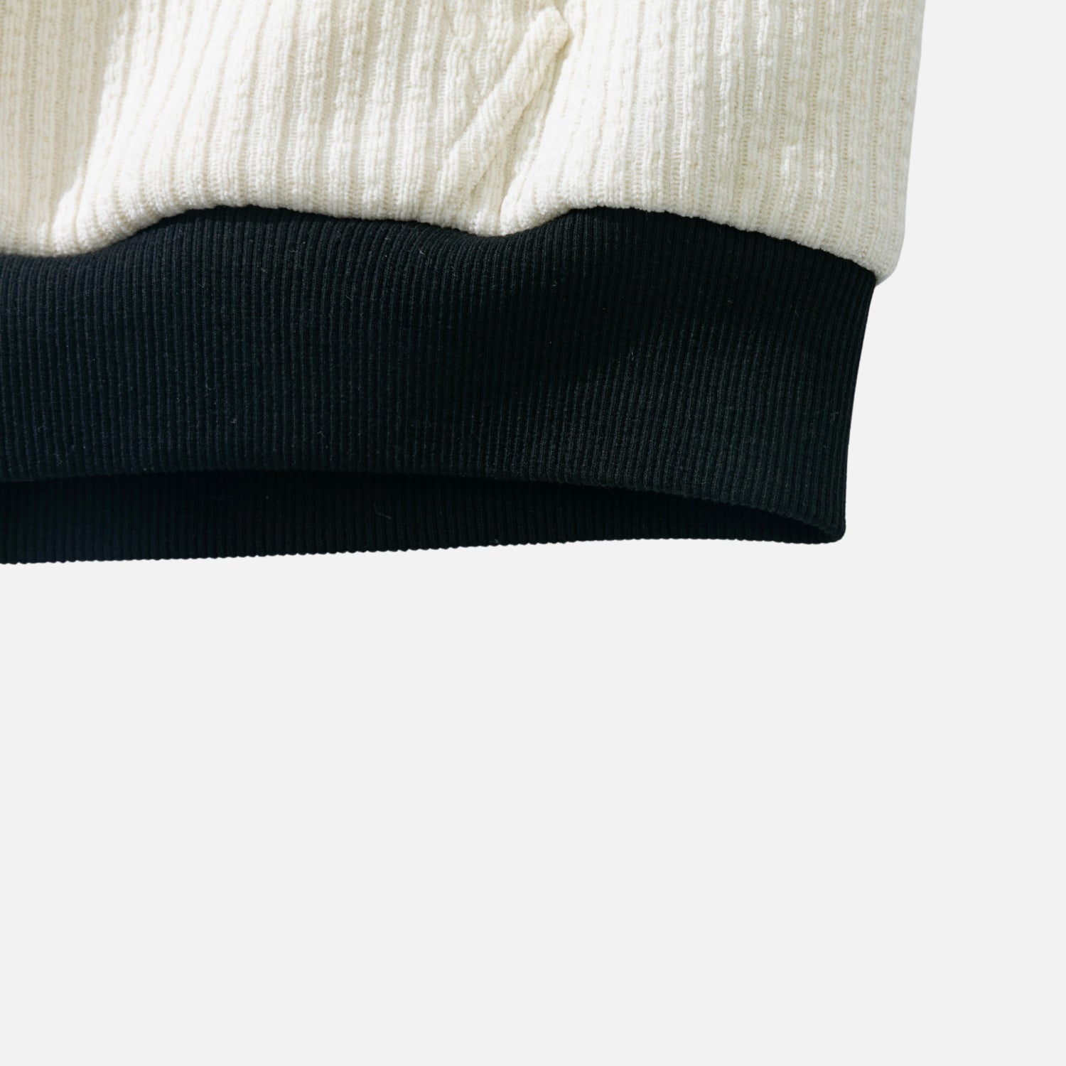 Colorblock Textured Zip-Up Jacket