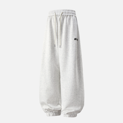 Letter Print Jogger Sweatpants