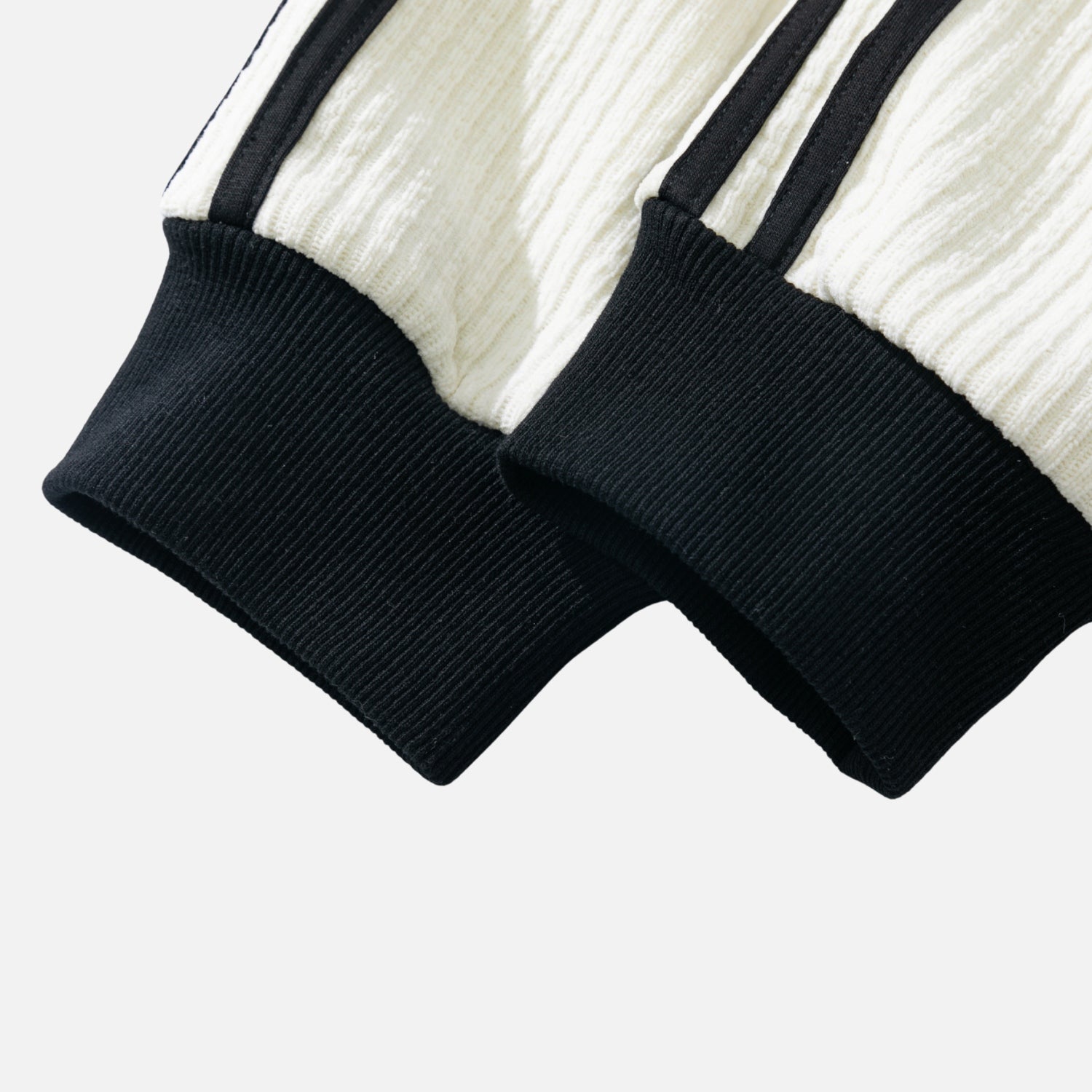 Colorblock Textured Zip-Up Jacket