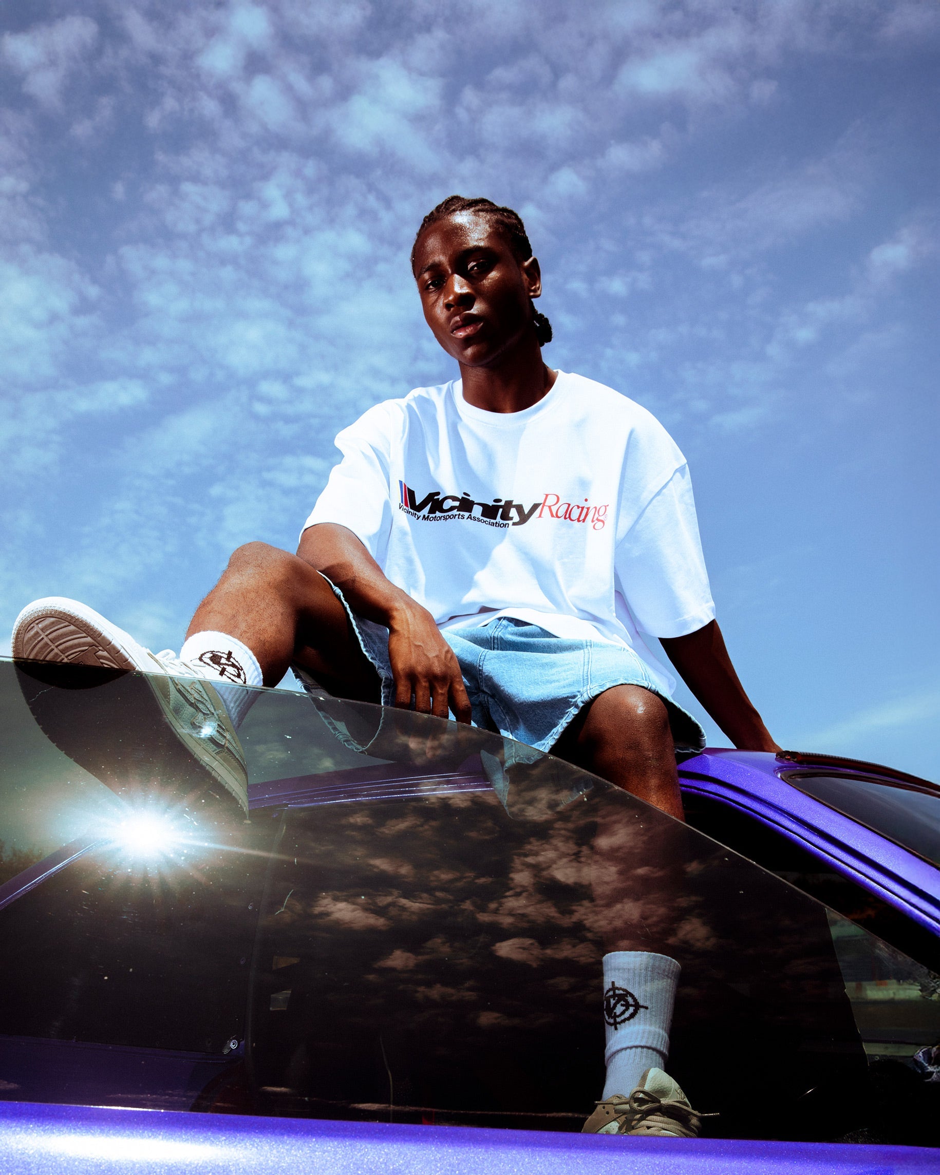 RACING TEE WHITE