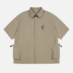 Streetwear Utility Pocket Shirt