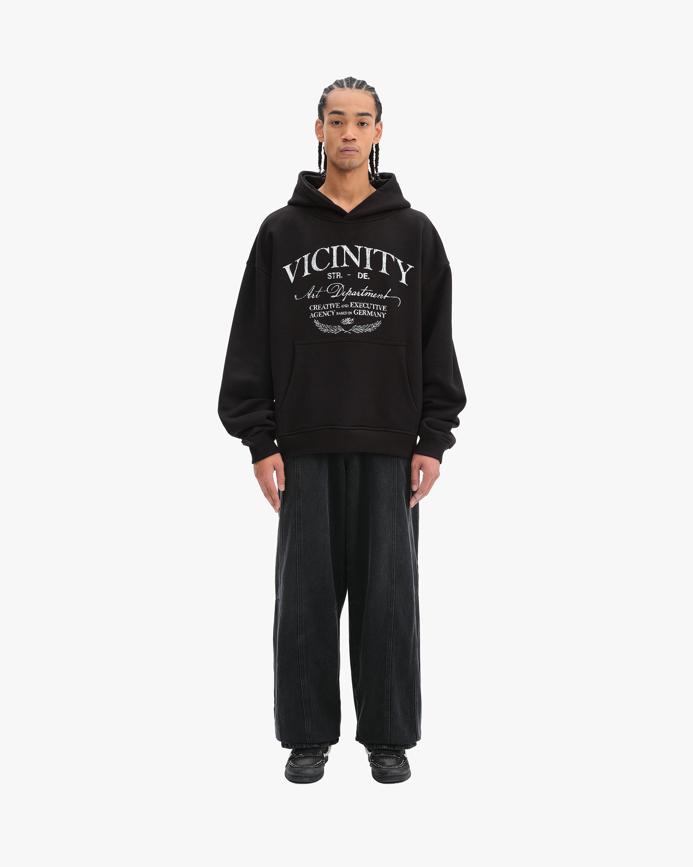 ART DEPARTMENT HOODIE BLACK